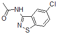 CAS#: 69504-37-6， N-(5-Chloro-1,2-benzisothiazol-3-yl)acetamide