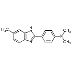 CAS#: 69570-95-2， N,N-Dimethyl-4-(6-methyl-1H-benzimidazol-2-yl)aniline
