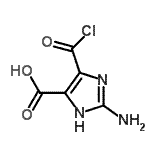 CAS#: 69579-54-0， 2-Amino-4-(chlorocarbonyl)-1H-imidazole-5-carboxylic acid