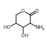 CAS#: 696578-26-4， 3-Amino-4,5-dihydroxytetrahydro-2H-pyran-2-one