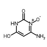 CAS#: 697-93-8， 4-Amino-6-Hydroxy-2(1H)-Pyrimidinone 3-Oxide