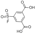 结构式 CAS# 6972-44-7, 5-氟磺酰基-间苯二甲酸