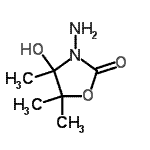 CAS#: 697241-22-8， 3-Amino-4-hydroxy-4,5,5-trimethyl-1,3-oxazolidin-2-one