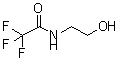 结构式 CAS# 6974-29-4, 2,2,2-三氟-N-(2-羟基乙基)-乙酰胺