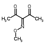 CAS#: 69740-33-6， 3-(Methoxyimino)-2,4-pentanedione