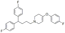 CAS#: 69768-54-3， 1-(4,4-Bis(4-Fluorophenyl)Butyl)-4-(4-Fluorophenoxy)-1,2,3,6-Tetrahydropyridine