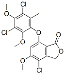 CAS#: 69799-33-3， 4-Chloro-7-(3,5-Dichloro-2,4-Dimethoxy-6-Methylphenoxy)-5-Methoxyisobenzofuran-1(3H)-One