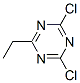 structure of CAS# 698-72-6, 2,4-Dichloro-6-Ethyl-1,3,5-Triazine;2,4-Dichloro-6-Ethyl-S-Triazine;Nsc46519