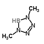 CAS#: 6982-51-0， 1,4-Dimethyl-4,5-dihydro-1H-tetrazaborole