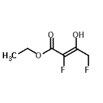 CAS#: 698336-27-5， Ethyl (2E)-2,4-difluoro-3-hydroxy-2-butenoate