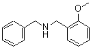 structure of CAS# 69875-89-4, 2-Methoxy-N-(Phenylmethyl)-Benzenemethanamine;(2-Methoxyphenyl)Methyl-(Phenylmethyl)Ammonium;Benzyl-(2-Methoxybenzyl)Ammonium;Zinc00293429