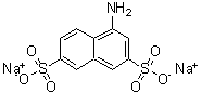 CAS#: 69966-61-6， 4-Amino-2,7-Naphthalenedisulfonic acid sodium salt (1:1)