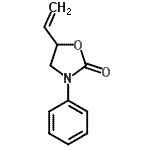 CAS#: 69974-30-7， 3-Phenyl-5-vinyl-1,3-oxazolidin-2-one