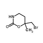 CAS#: 70029-94-6， 6-(Bromomethyl)-6-methyl-1,3-oxazinan-2-one