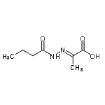 CAS#: 700346-56-1， (2E)-2-(Butyrylhydrazono)propanoic acid