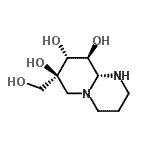 CAS#: 700372-12-9， (7S,8R,9S,9aR)-7-(Hydroxymethyl)octahydro-2H-pyrido[1,2-a]pyrimidine-7,8,9-triol