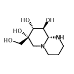 CAS#: 700372-13-0， (7R,8R,9S,9aR)-7-(Hydroxymethyl)octahydro-2H-pyrido[1,2-a]pyrimidine-7,8,9-triol