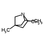 CAS#: 700378-36-5， 2,4,6-Trimethyl-1-azabicyclo[2.2.1]heptane