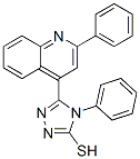 CAS#: 70059-80-2， 4-Phenyl-5-(2-Phenylquinolin-4-Yl)-4H-1,2,4-Triazole-3-Thiol