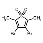 CAS#: 70061-39-1， 3,4-Dibromo-2,5-dimethylthiophene 1,1-dioxide