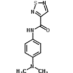 CAS#: 700850-84-6， N-[4-(Dimethylamino)phenyl]-1,2,5-thiadiazole-3-carboxamide