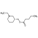 CAS#: 700870-68-4， [(3R)-1-Ethyl-3-piperidinyl]methyl valerate