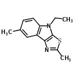 CAS#: 701230-95-7， 4-Ethyl-2,7-dimethyl-4H-[1,3]thiazolo[5,4-b]indole