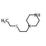 CAS#: 702-07-8， 1-[2-(Ethylsulfanyl)ethyl]piperazine