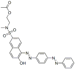 CAS#: 70210-08-1， N-(2-Acetoxyethyl)-6-Hydroxy-N-Methyl-5-[[4-(Phenylazo)Phenyl]Azo]Naphthalene-2-Sulphonamide