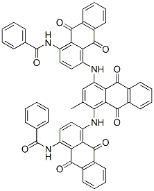 CAS#: 70210-16-1， N,N'-[(9,10-Dihydro-2-Methyl-9,10-Dioxoanthracene-1,4-Diyl)Bis[Imino(9,10-Dihydro-9,10-Dioxoanthracene-4,1-Diyl)]]Bis(Benzamide)