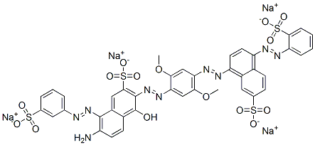 CAS#: 70210-35-4， Tetrasodium 7-Amino-3-[[2,5-Dimethoxy-4-[[7-Sulphonato-4-[(2-Sulphonatophenyl)Azo]Naphthyl]Azo]Phenyl]Azo]-4-Hydroxy-8-[(3-Sulphonatophenyl)Azo]Naphthalene-2-Sulphonate