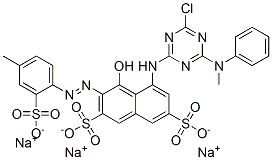 CAS#: 70210-46-7， Trisodium 5-[[4-Chloro-6-(Methylphenylamino)-1,3,5-Triazin-2-Yl]Amino]-4-Hydroxy-3-[(4-Methyl-2-Sulphonatophenyl)Azo]Naphthalene-2,7-Disulphonate