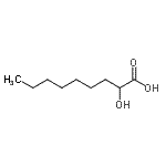CAS#: 70215-04-2， 2-Hydroxynonanoic acid