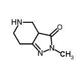 CAS#: 702634-08-0， 2-methyl-4,5,6,7-tetrahydro-3aH-pyrazolo[4,5-c]pyridin-3-one