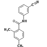 CAS#: 702649-27-2， N-(3-Cyanophenyl)-2,4-dimethylbenzamide