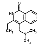 CAS#: 702707-76-4， 4-[(Dimethylamino)methyl]-3-ethyl-1(2H)-isoquinolinone