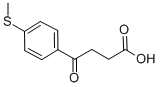 结构式 CAS# 7028-67-3, 4-(甲硫基)-gamma-氧代-苯丁酸