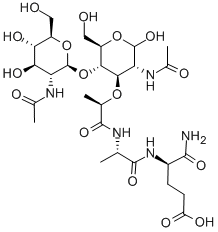 CAS#: 70280-03-4， N-Acetyl-beta-D-Glucosaminyl-N-Acetylmuramyl-L-Alanyl-D-Isoglutamine