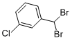 structure of CAS# 70288-97-0, 3-Chlorobenzal Bromide;Benzene, 1-Chloro-3-(Dibromomethyl)-;Nsc87548