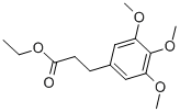 structure of CAS# 70311-20-5, Ethyl 3-(3,4,5-Trimethoxyphenyl)Propionate;3-(3,4,5-Trimethoxyphenyl)Propanoic Acid Ethyl Ester;3-(3,4,5-Trimethoxyphenyl)Propionic Acid Ethyl Ester;St5406881