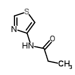 CAS#: 70346-28-0， N-(1,3-Thiazol-4-yl)propanamide