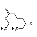 structure of CAS# 70432-50-7, Ethyl 5-oxoheptanoate;Ethyl 5-oxoheptanoate;MFCD01320338