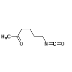 CAS#: 70486-31-6， 6-Isocyanato-2-hexanone