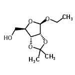 CAS#: 704916-06-3， Ethyl 2,3-O-isopropylidene-beta-D-ribofuranoside