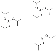 structure of CAS# 70504-57-3, 2-Propanol Aluminumnickel Salt (8:2:1)