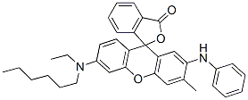 CAS#: 70516-51-7， 2'-Anilino-6'-(N-Ethyl-N-Hexylamino)-3'-Methylspiro[Phthalide-3,9'-[9H]Xanthene]