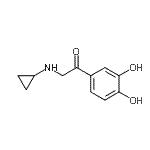 CAS 登录号：70522-46-2， 2-(环丙基氨基)-1-(3,4-二羟基苯基)乙酮