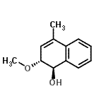 CAS#: 705279-30-7， (1R,2R)-2-Methoxy-4-methyl-1,2-dihydro-1-naphthalenol