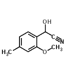 CAS#: 705288-16-0， Hydroxy(2-methoxy-4-methylphenyl)acetonitrile