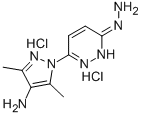 CAS#: 70589-21-8， 3-Hydrazino-6-(3,5-Dimethyl-4-Amino-1-Pyrazolyl)Pyridazine Dihydrochloride